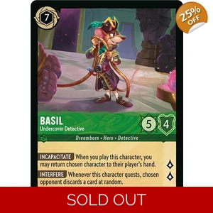 Basil, Undercover Detective